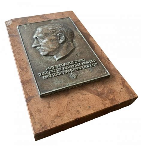 IMCS Militaria Adolf Hitler Plaque