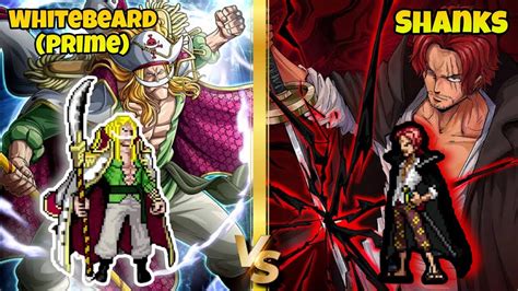 Jump Force Mugen Whitebeard Prime Vs Shanks Youtube