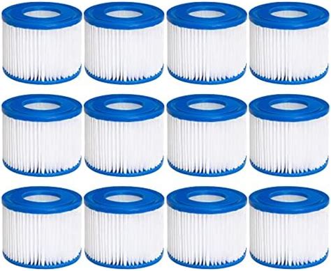 Type Ⅵ Hot Tub Spa Filter Replacement Compatible with Lay Z Spa Coleman SaluSpa E