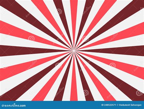 Retro Sunburst Starburst Vector Illustration Stock Illustration