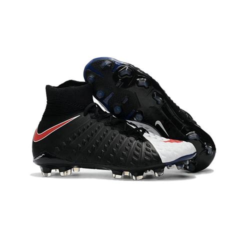 Nike Mens Hypervenom Phantom 3 Dynamic Fit Fg Soccer Cleat Black White Red