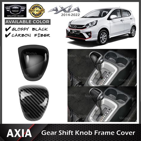 Modish Perodua Axia Old Gear Shift Knob Frame Cover Anti