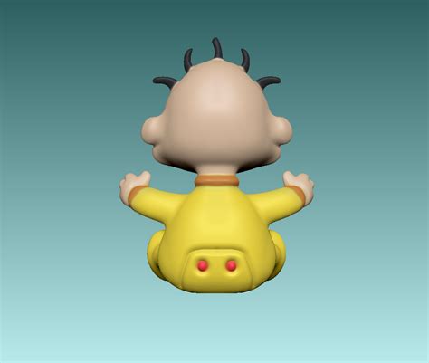 Archivo Stl Pepinillos Dil De Rugrats 👾・modelo Imprimible En 3d Para Descargar・cults