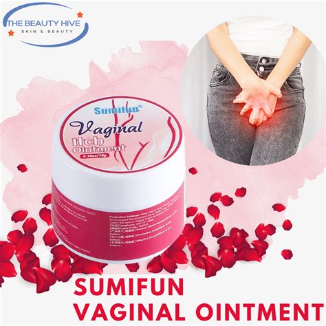 Sumifun Vaginal Itching Cream Women Private Antibacterial Ointment Anti