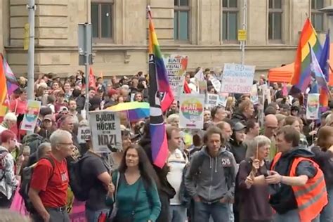 Protests In Germany Against Rising Far Right Afd Party