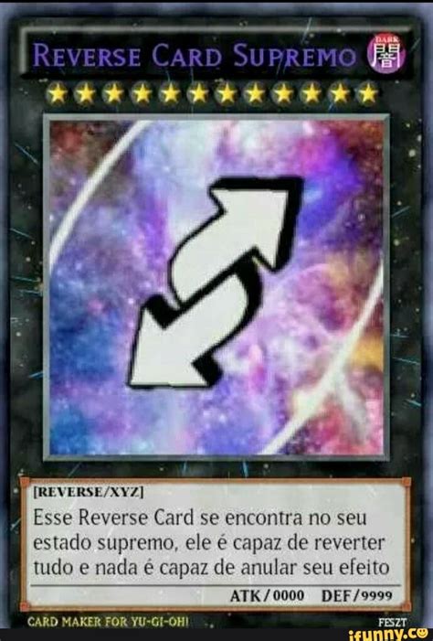 RSE CARD REVERSE Esse Reverse Card Se Encontra No Seu Estado Supremo