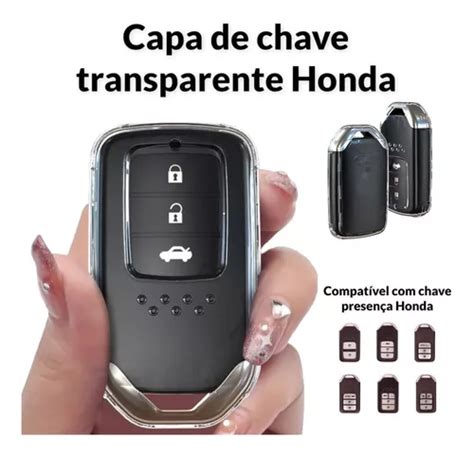 Capa Chave Tpu Presen A Honda New City Civic Hr V Capinha Mercadolivre