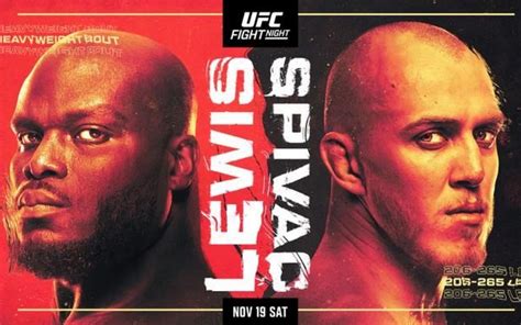 Ufc Fight Night Derrick Lewis Vs Sergey Spivak Prediction And