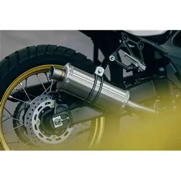 Exhaust For Honda Transalp Short Titanium