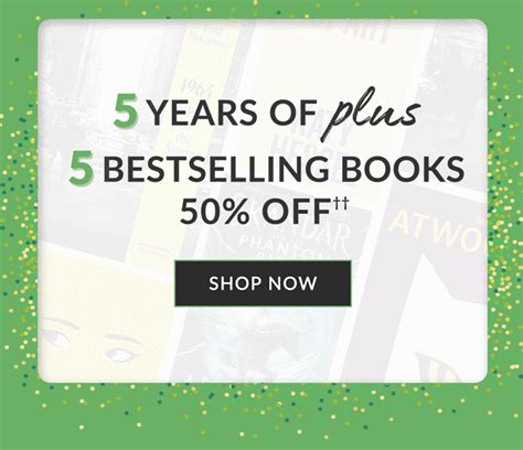 Waterstones Unmissable Offers As Plus Turns 5 🎉 🎁 Milled