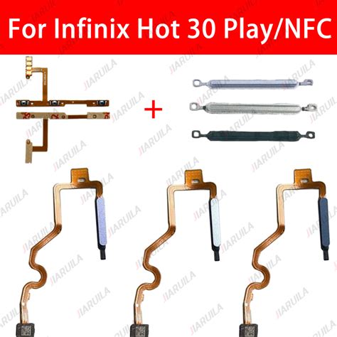 Para Infinix Hot Play Nfc X X B Sensor De Scanner De Impress O Digital O Liga