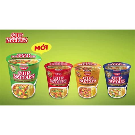 Nissin Japan Cup Noodles 4 Special Flavors 74g Shopee Philippines