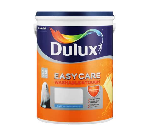 Dulux L Easycare Interior Matt Finish Paint White Pva Speciality