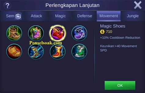 Build Item Gear Estes Mobile Legends Tersakit Savage Terkuat