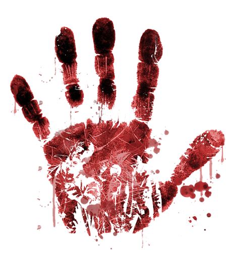 Bloody Hand Print By Insane Ly On Deviantart