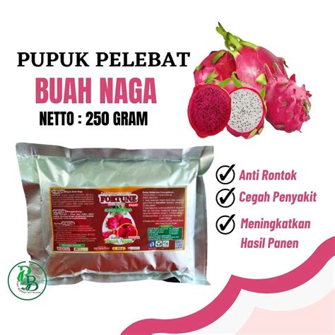 Jual Nutrisi Tanaman Buah Naga Hylovit Gram Pupuk Buah Naga Agar