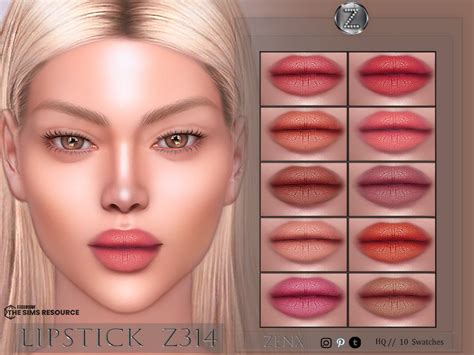 The Sims Resource LIPSTICK Z314