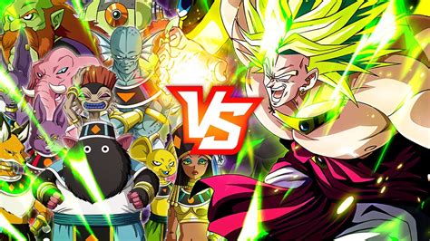 DOKKANFEST INT LSSJ BROLY VS GATHERING OF THE GODS OF DESTRUCTION