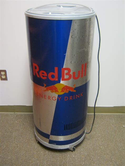 Sold Price Red Bull Energy Round Drink Cooler 42 Tall By 18 Wide March 3 0119 600 Pm Edt