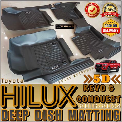 Toyota Hilux D Deep Dish Matting Revo Conquest Hilux