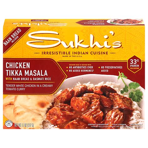 Sukhi S Chicken Chicken Tikka Masala 11 Oz Entrees Single Serve