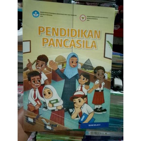 Jual Buku Pendidikan Pancasila Kelas V Sd P Pkn Kelas Mi Kurikulum