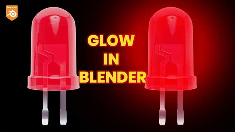 Glow Objects In Blender In 2 Minutes Blender Tutorial Youtube