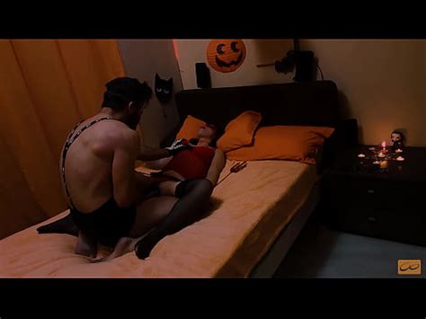 Horny Skeleton Fucks Sexy Devil Hard On Halloween Night Unlimited