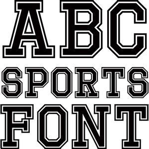 sports font | Sports fonts, Free sports fonts, Silhouette design