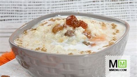 Овсяная каша с яблоком и изюмом - кулинарный рецепт. Миллион Меню