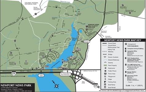 Newport News Park Map - Map Of Stoney Lake