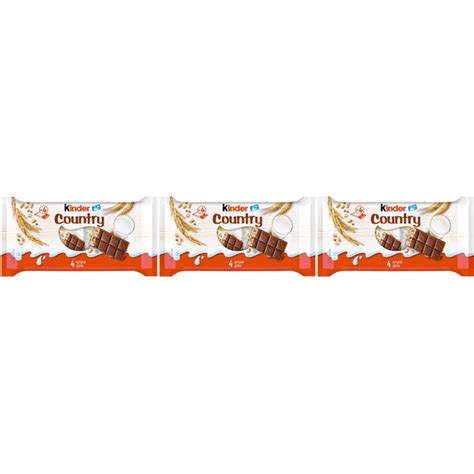 Шоколад Kinder Chocolate молочный со злаками 94 г, набор: 3 штуки ...