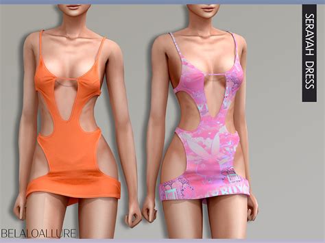 The Sims Resource Belaloallure Serayah Dress Patreon