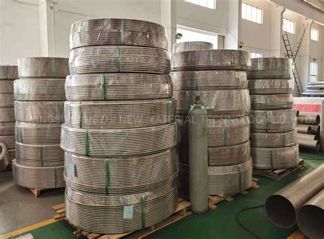 Customized Various Specialty Metal Welded Titanium Coil Tube Tubing