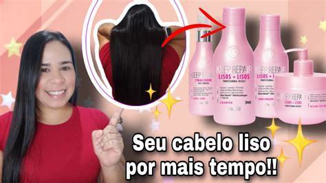 KELP REPAIR LISO LISO MURIEL SEU CABELO LISO POR MAIS TEMPO