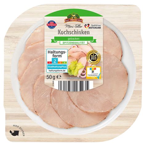 GUT DREI EICHEN GÜLDENHOF Mini Teller 50 g ALDI SÜD