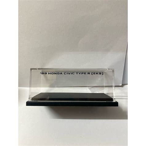 Hot Wheels Display Case Box Transparent Clear Honda Civic Ek Fk Fl Shopee Malaysia