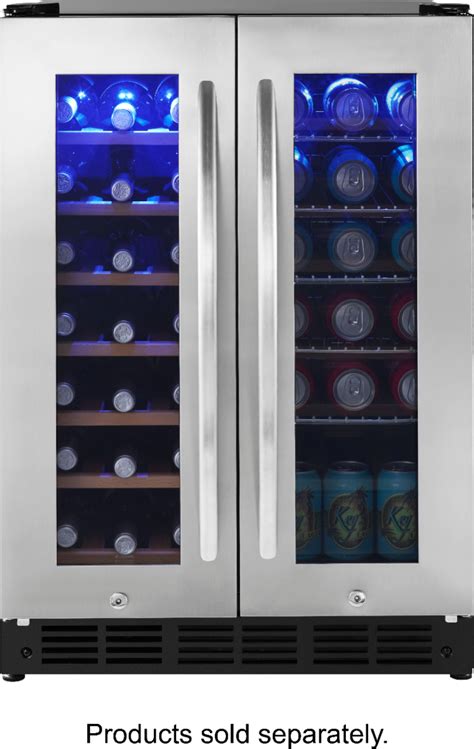 Shop Insignia™ 42 Bottle Or 114 Can Built In Dual Zone Wine And