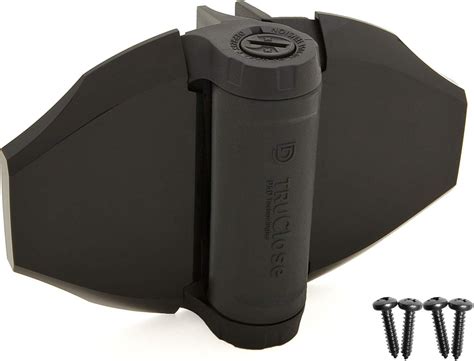 Mammoth 180° Gate Hinge Self Closing Aluminium Black