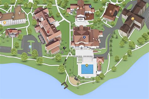 View Campus Maps for Rollins College