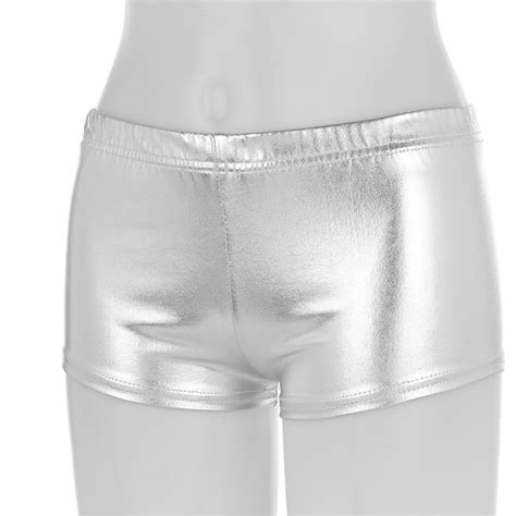 Women S Hot Pants Bottoms Shorts Shiny Pu Leather Pole Dance Brief Club Wear Ebay