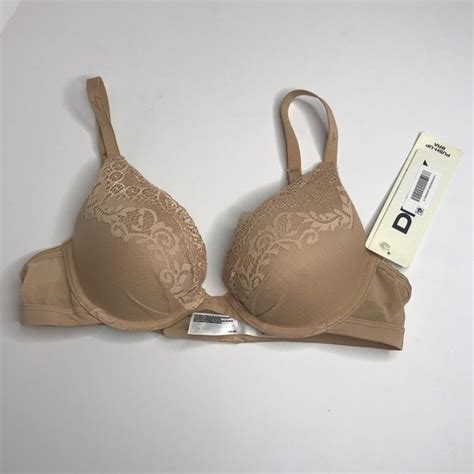 Dkny Intimates Sleepwear Nwt Dkny Nude Lace Push Up Bra Size 32a