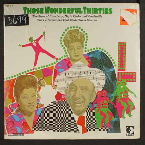 Various Those Wonderful Thirties Decca 12 Lp 33 Rpm Sealed Ebay