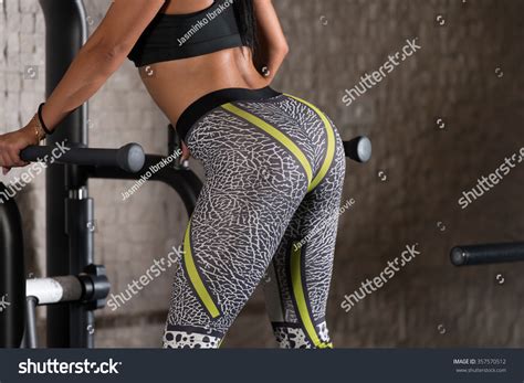 Portrait Sexy Sporty Latina Woman Gym Stock Photo Shutterstock