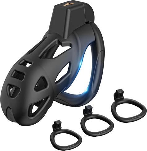 Yivans Resin Chastity Cage Sex Toy Men Chastity Belt Cock Cage With 3 Rings SM Fetish Extreme