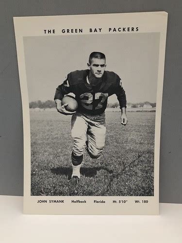 1959 Packers Team Issue John Symank Jay Couture Flickr