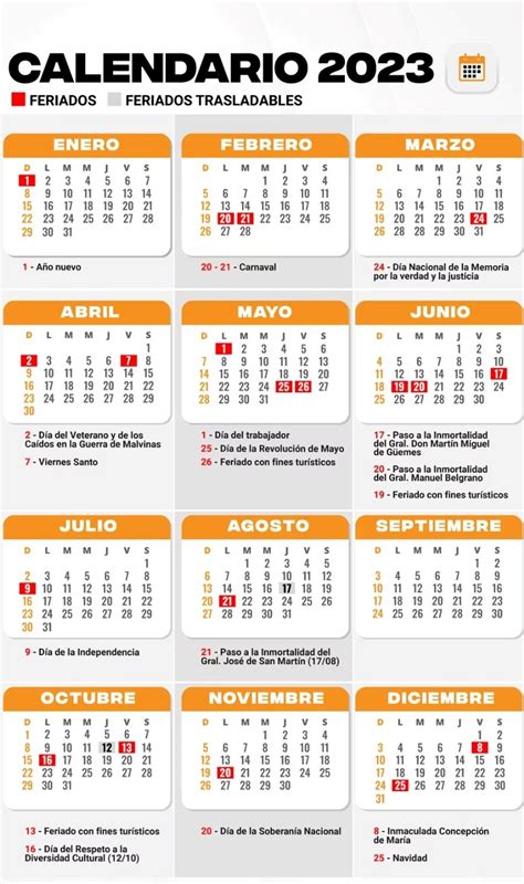 El Calendario De Feriados De Cu Ntos Fines De Semana Largos Habr