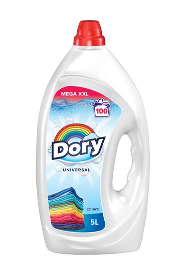 Dory UNIVERSAL XXL 5 l vrhunski tekoči detergent za pranje vseh vrst