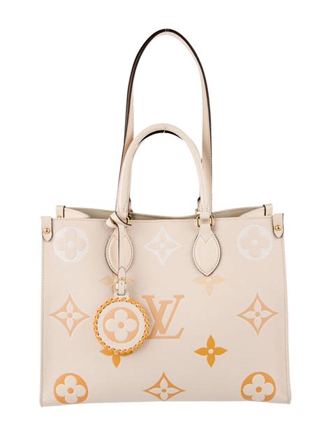 Louis Vuitton Giant Monogram Onthego By The Pool Gm Neutrals Totes