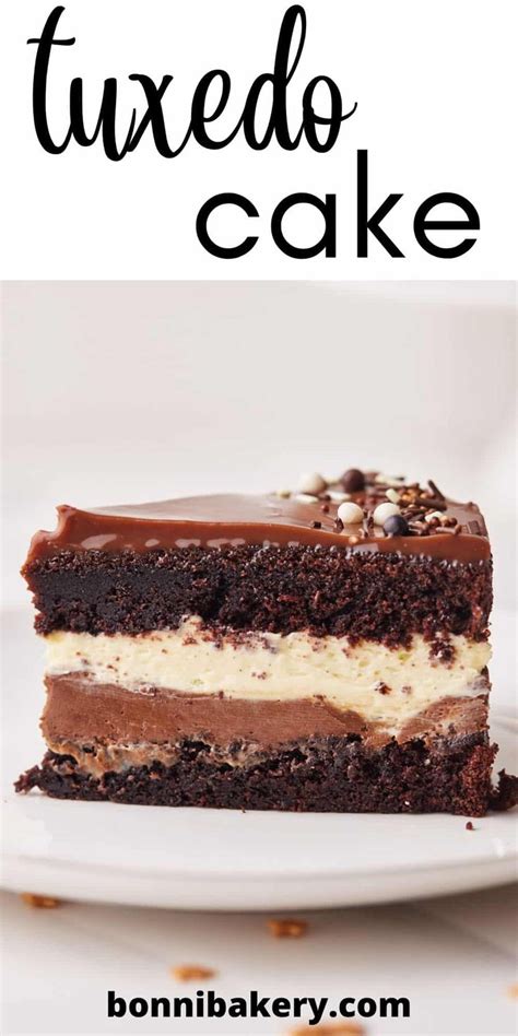 Tuxedo Consists Of Layers Of Chocolate Cake Dark Chocolate Mousse